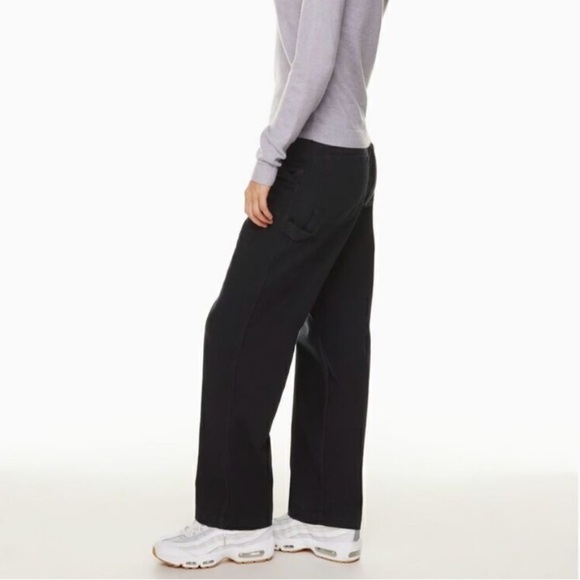 Aritzia TNA Carpenter Jeans. Black. Size 10. - Picture 8 of 8